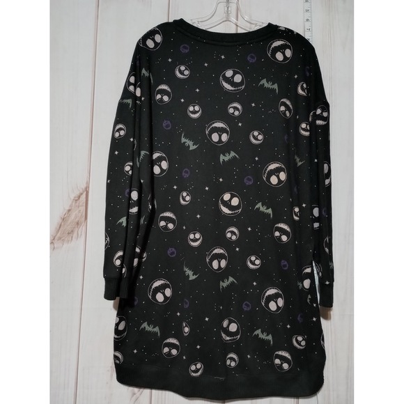 Disney Nightmare Before Christmas Sweater Womens Large Jack Skellington Sleepwea - Picture 4 of 8